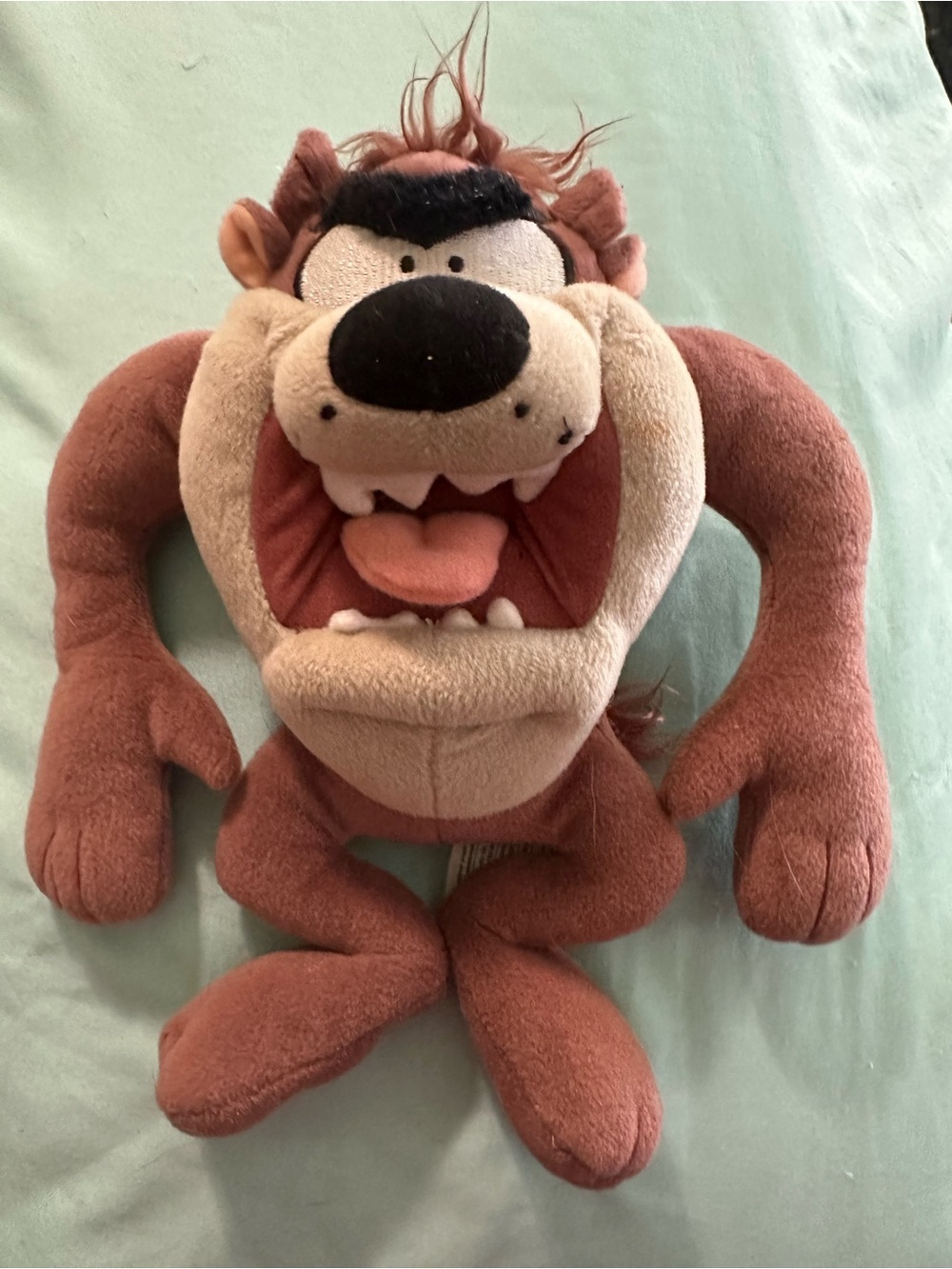 Looney Tunes Tasmanian Devil Taz 2001 Plush Stuffed Animal